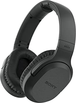 Sony | Over-Ear Sound Isolating RF Wireless Headphones - Black | WHRF400