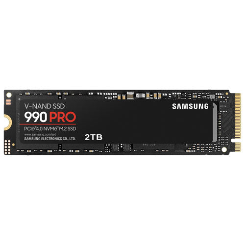 Samsung | 990 Pro 2TB NVMe PCI-e Internal Solid State Drive | MZ-V9P2T0B/AM | PROMO ENDS APR. 18 | REG. PRICE $379.99