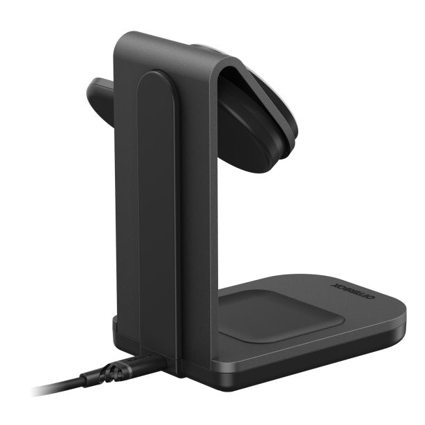 Otterbox | 3-in-1 Charging Station Made for MagSafe w/ Apple Watch Charger + Airpods - Black | 15-10679