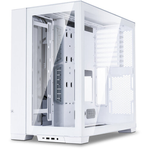 Lian-Li | Full Tower Case 4mm Tempered Glass EATX - White | O11DEW