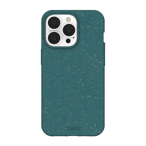 SO Pela | iPhone 13 Pro Classic Protective Case Eco-Friendly/Compostable - Green | 15-09013