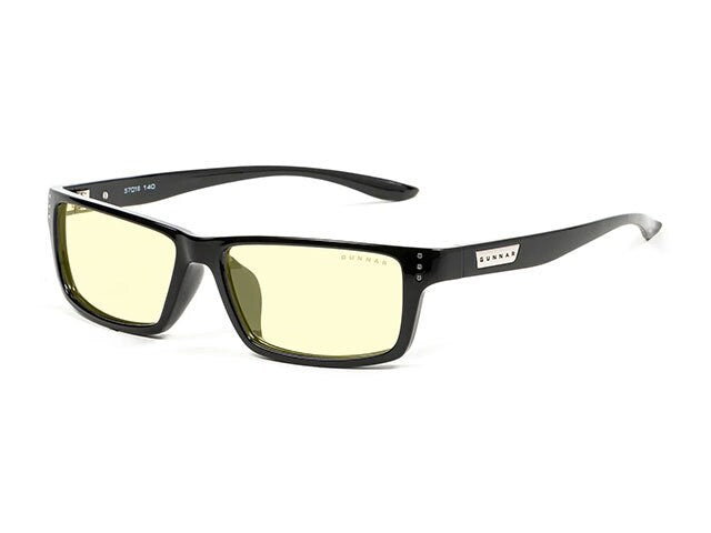 Gunnar | Riot Blue Light Glasses, Onyx Frame | RIO-00101