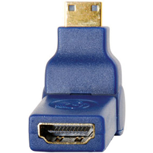 C2G | Velocity 90 deg Rotating HDMI Female To HDMI MINI Male Port Saver Adapter | 40434
