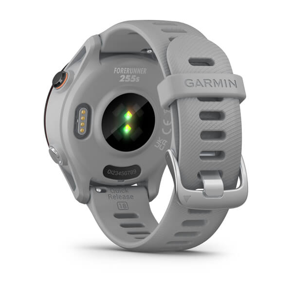 Garmin | Forerunner 255S 41mm GPS Watch with Heart Rate Monitor - Powder Grey | 010-02641-02