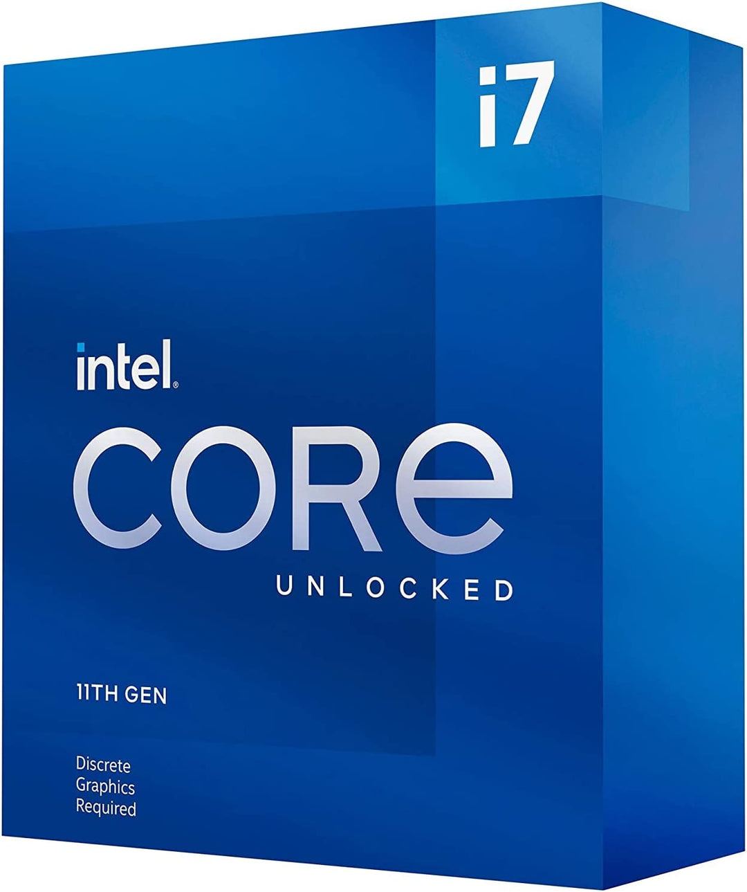 Intel | CPU i7-11700KF  Processor 8 Cores up to 5.0 GHz Unlocked LGA1200 125W BX8070811700KF