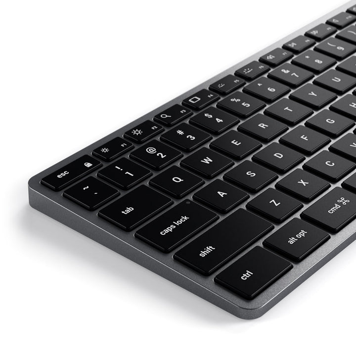 Satechi | Slim X3 Bluetooth Backlit Keyboard - Space Gray | ST-BTSX3M