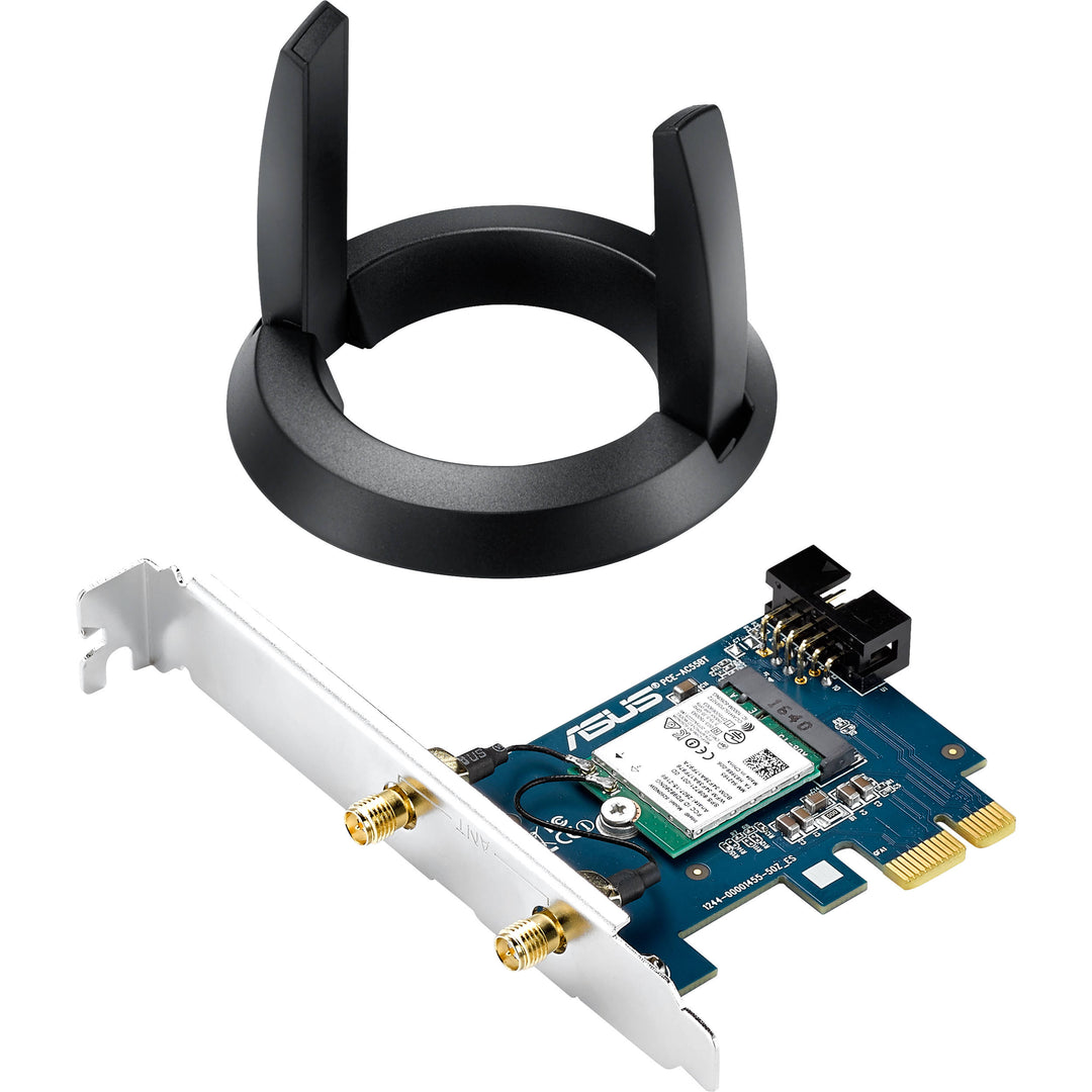 Asus | PCE-AC55BT B1 Wireless-AC1200 Bluetooth 4.2 PCIe/mPCIe adapter PCE-AC55BT B1