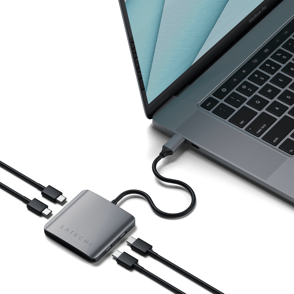Aluminum 4-Port USB 3.0 Hub V.2 - Satechi