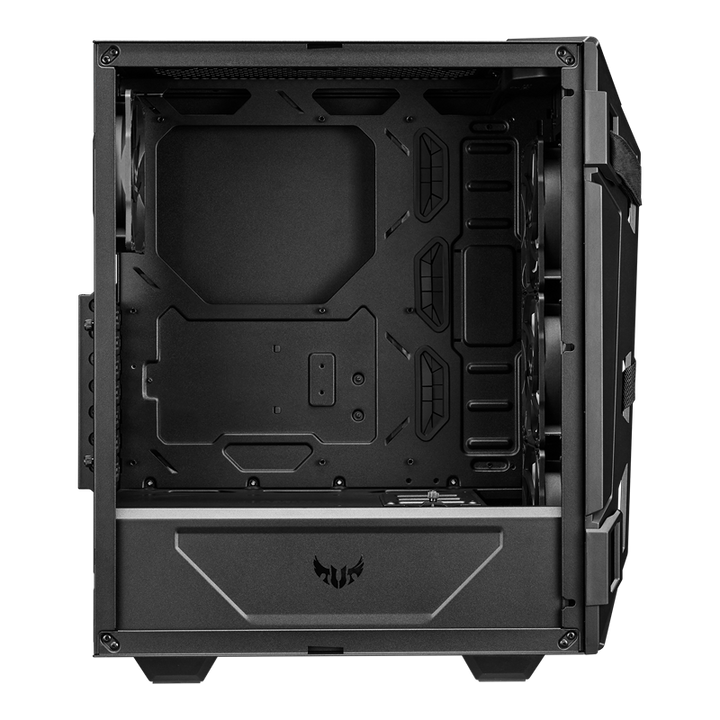 Asus  | TUF Gaming GT301 Mid-Tower Compact Case for M-ATX - Black | GT301/BLK/ARGB FAN//