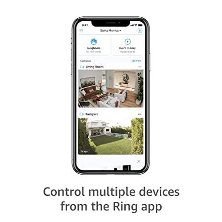 Ring | Stick Up Cam Wired Indoor/Outdoor HD IP Camera - Black | B07RM5P3CG