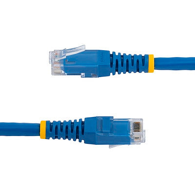 Startech | Cat6 Molded Ethernet Cable (650mhz 100w Poe Rj45 Utp) - 3 Ft - Blue | C6PATCH3BL