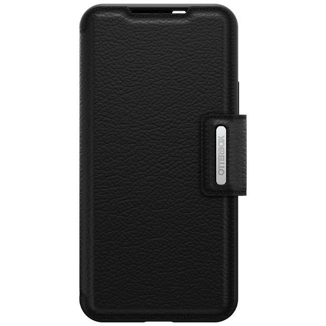 //// Otterbox | Strada Leather Folio Galaxy S22+ Case Shadow - Black | 120-5195