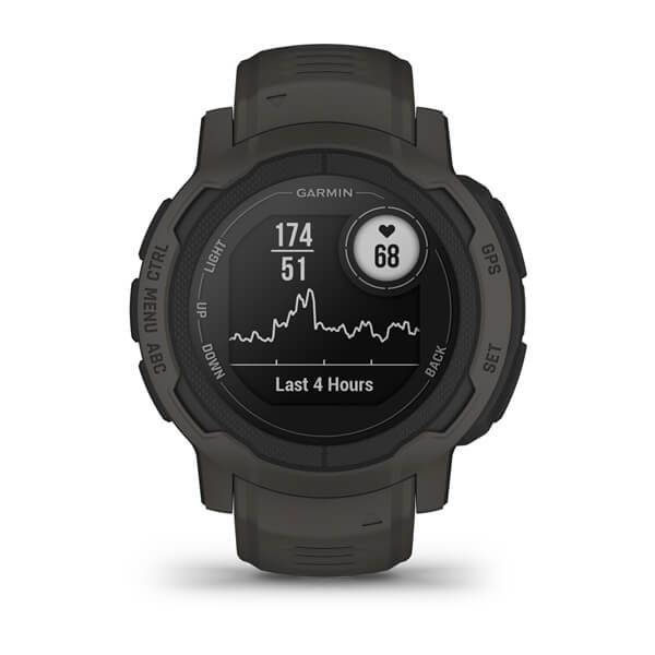 Garmin | Instinct 2 Smartwatch and Fitness Tracker Graphite | 010-02626-10