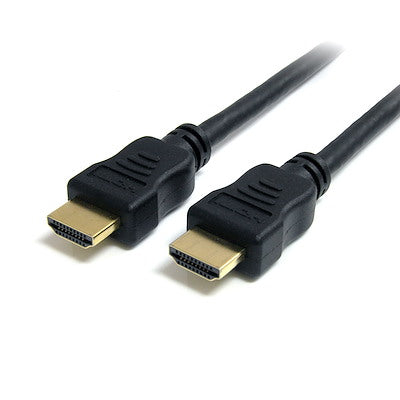 Startech | HDMI 1.4 (M) - HDMI 1.4 (M) High Speed Cable W/ Ethernet - 10ft - Black | HDMIMM10HS