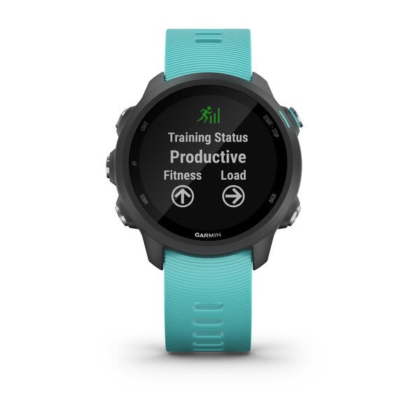 Garmin | Forerunner 245 GPS Music Running Smartwatch and Fitness Tracker - Blue | 010-02120-22