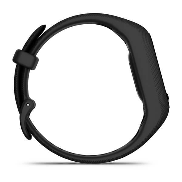 Garmin | Vivosmart 5 Fitness Tracker Black Case - Large Silicone Band - Black | 010-02645-04
