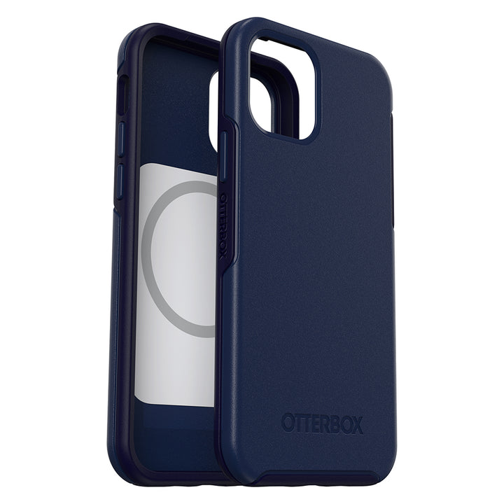 Otterbox | Symmetry+ with MagSafe Protective Case Navy Captain for iPhone 12/12 Pro | 120-3613