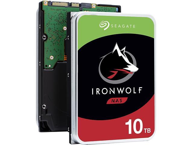 //// Seagate | IRONWOLF 10TB NAS INT. HARD DRIVE - CMR 3.5 INCH SATA 6GB/S 7200 RPM 256MB CACHE 3YR | ST10000VN0008