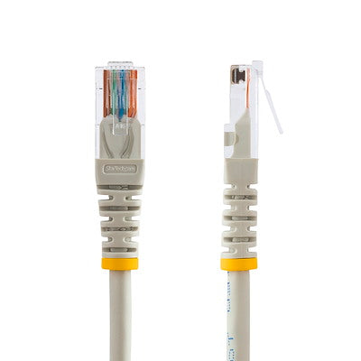 Startech | Cat5e Molded Patch Cable W/ Molded Rj45 Connectors - 1 Ft - Grey | M45PATCH1GR