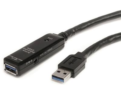 Startech | USB 3.0 Active Extension Cable M/F 5m/16FT | USB3AAEXT5M