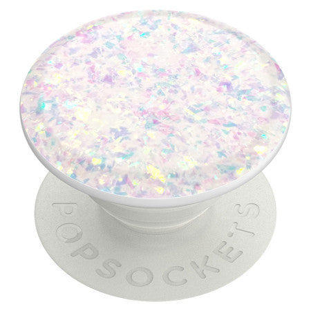 PopSockets | PopGrip Iridescent Confetti White | 123-0149