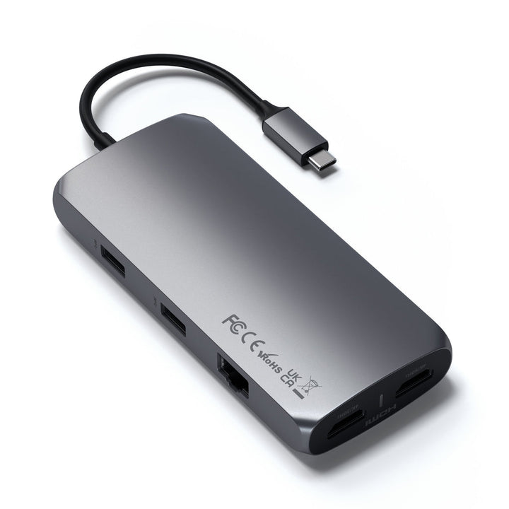 Satechi | USB-C Multiport MX Adapter - Space Gray | ST-UCMXAM