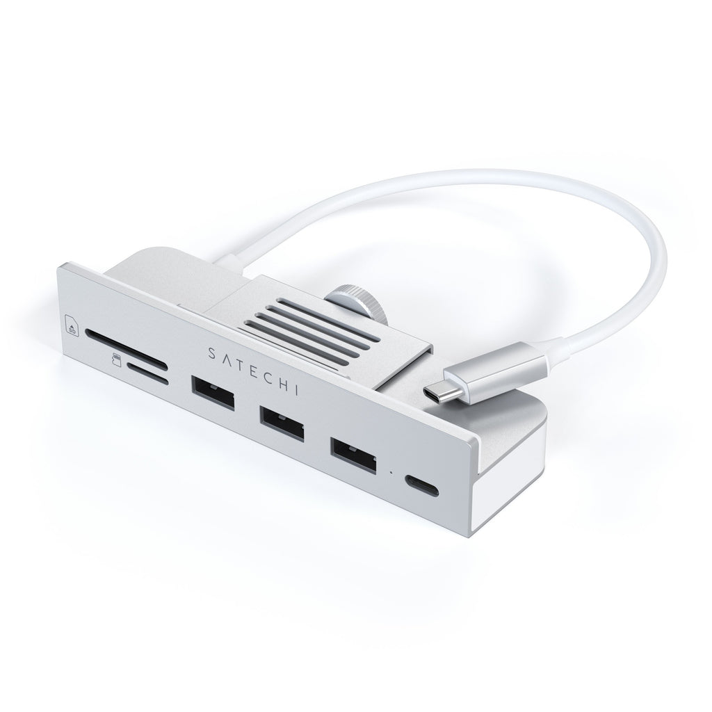 Satechi | USB-C Clamp Hub for 24" iMac - Silver | ST-UCICHS