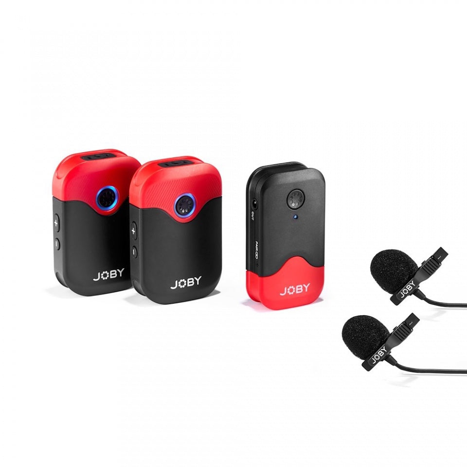 JOBY | Wavo AIR 2-Person Digital Wireless Lavalier Microphone System (2.4 GHz) | JB01737-BWW