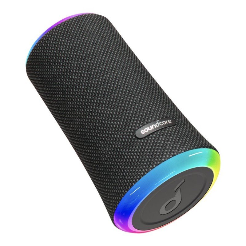 Soundcore by Anker | Flare 2 Splashproof Bluetooth Wireless Speaker - Black | A3165Z115 | PROMO ENDS NED | REG. PRICE $129.99