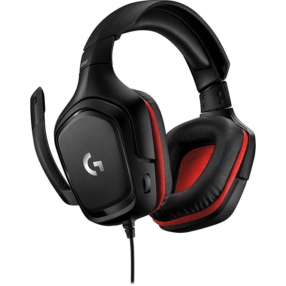 Logitech | G332 Gaming Headset with Microphone - Black | 981-000755