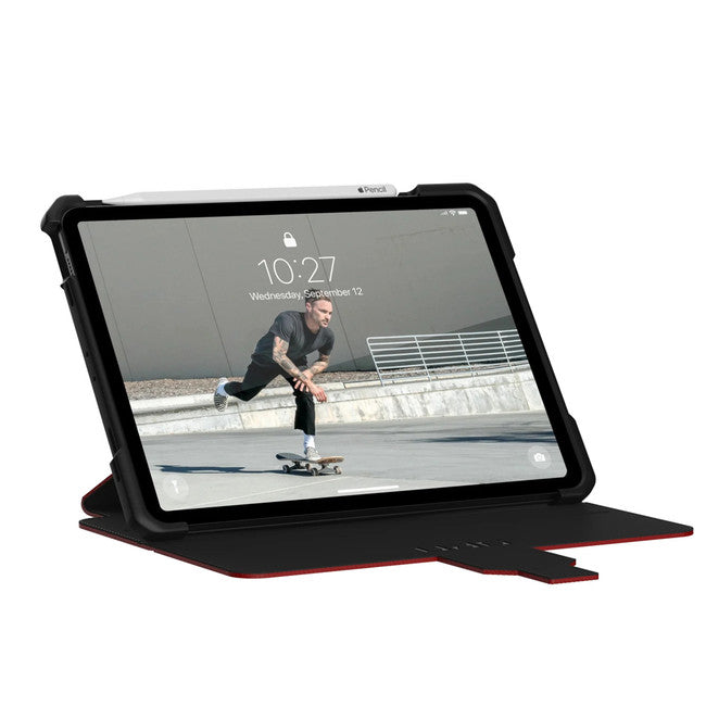 UAG | iPad Pro 11 2021/2020/iPad Air 4 -Metropolis Folio Case - Magma (Red) | 120-4055