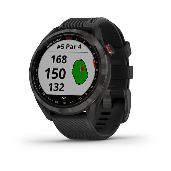 Garmin | Approach S42 GPS Golfing Smartwatch - Black | 010-02572-10