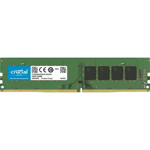 Crucial | RAM 16GB DDR4 2666Mhz UDIMM Retail | CT16G4DFRA266