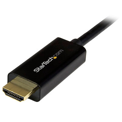 Startech | Displayport 1.2 (M) - HDMI 1.4 (M) Cable - 3m / 10ft | DP2HDMM3MB