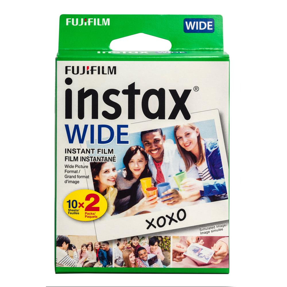 Fujifilm | Instax Wide Instant Film - 2-Pack (20 Exposures) | 600015559