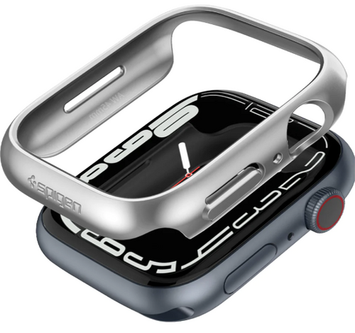 Spigen | Thin Fit Case for Apple Watch 42/44/45mm Series 1-7/SE- Graphite | SGPACS04178
