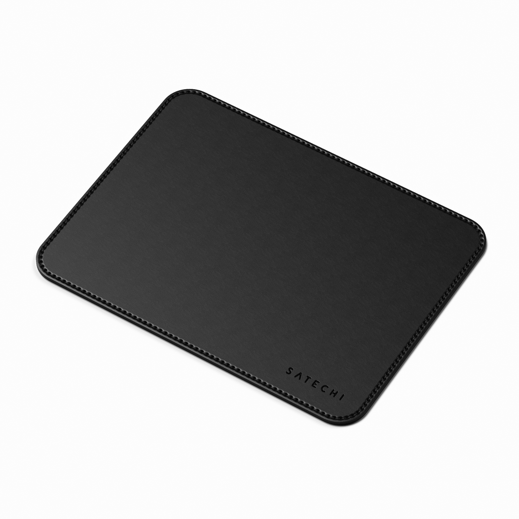 SO Satechi | Eco Leather Mouse Pad 11x8"- Black | ST-ELMPK