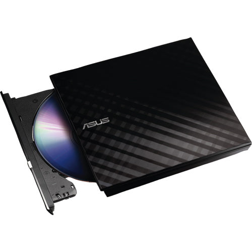 Asus | 8x External DVD/RW Slim Drive - Black | SDRW-08D2S-U/B/G/ACI