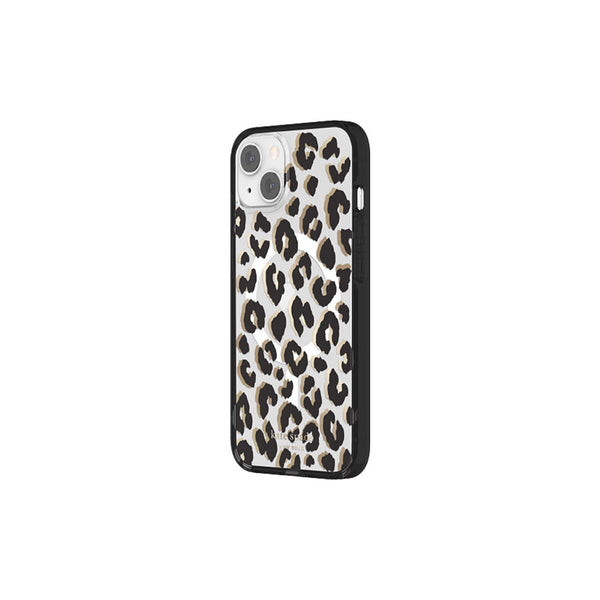 //// Kate Spade NY |  Protective Hardshell MagSafe iPhone 13 - Leopard | KSIPH-206-CTLB