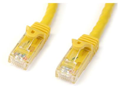 Startech | Cat6 Snagless Ethernet Cable (650mhz 100w Poe Rj45 Utp) - 7 Ft - Yellow | N6PATCH7YL
