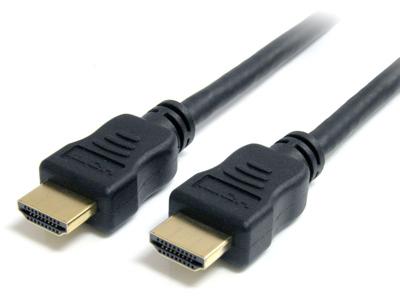 Startech | HDMI 1.4 (M) - HDMI 1.4 (M) High Speed Cable W/ Ethernet - 10ft - Black | HDMIMM10HS