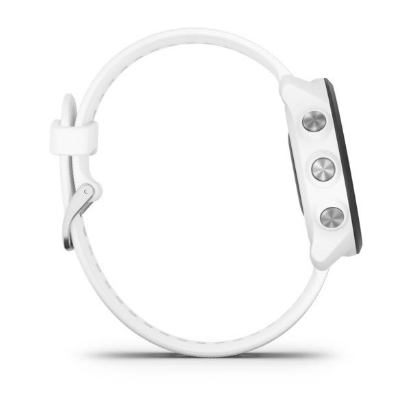 Garmin | Forerunner 245 GPS Music Running Smartwatch and Fitness Tracker - White | 010-02120-21