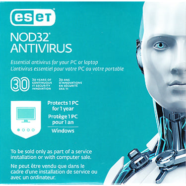 ESET | Nod32 Antivirus V11 OEM PC/Mac | 1 User/Device | 1 Year | 467372