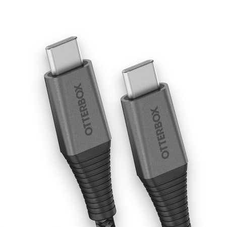 Otterbox | Wall Charger Kit Premium Pro Wall Charger w/ USB-C to USB-C Braided Cable 6ft/1.8m 30W - Black | 15-10585