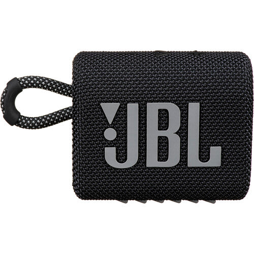 JBL Go 3 Waterproof Bluetooth Wireless Speaker - Black | JBLGO3BLKAM