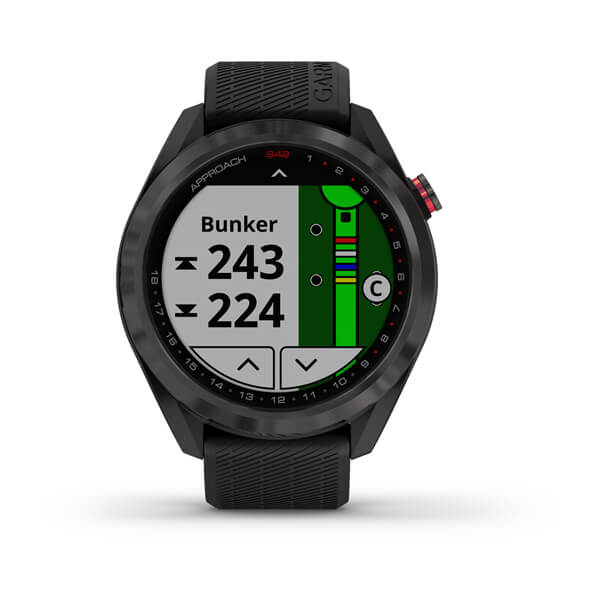 Garmin | Approach S42 GPS Golfing Smartwatch - Black | 010-02572-10