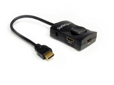 Startech | 2 Port HDMI Video Splitter with Audio | ST122HDMILE