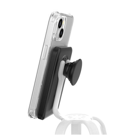 PopSockets | PopCharge Anker MagGo Wireless 7.5W 5000mAh Battery Pack - Black | 109-1532