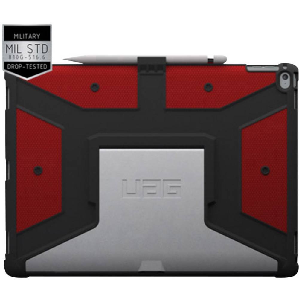 //// UAG | iPad Pro 12.9" Case Aluminum Kickstand Protective Case - Red/Black (Magma)