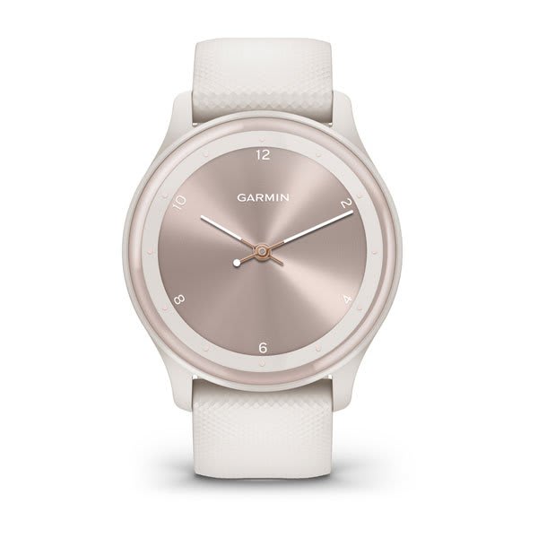 Garmin | Vivomove Sport GPS Smartwatch and Fitness Tracker Ivory | 010-02566-01